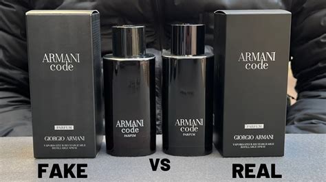 armani code profumo fake vs real|armani code profumo by giorgio.